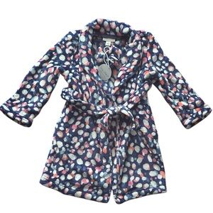 Lacey Chabert Collection Plush robe with print of Various Colors.